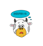うしさんの毎日スタンプ（個別スタンプ：4）