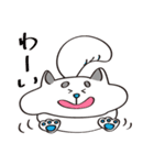 犬のじろさん！猫みたいな犬の日常スタンプ（個別スタンプ：1）
