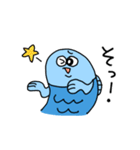 おさかなときどきメロン（個別スタンプ：8）