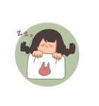 三つ編みの女の子1（個別スタンプ：12）