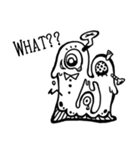 モノクロモンスター（個別スタンプ：2）