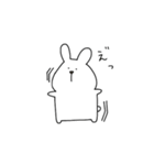 うさきち ゆるっと1日（個別スタンプ：21）