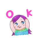 アマビエギャル（個別スタンプ：16）