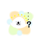 ほんわかアザラシの見やすいあいさつ（個別スタンプ：12）