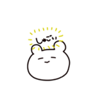 適当なくまちゃんスタンプ（個別スタンプ：3）