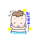 【挨拶】あかちゃんすたんぷ。（個別スタンプ：2）