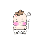 【挨拶】あかちゃんすたんぷ。（個別スタンプ：16）