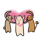 こた先生とおいたろうの新たな出会い（個別スタンプ：38）