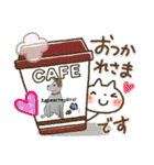 ロシア語 ぶち犬2（個別スタンプ：2）