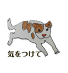 ロシア語 ぶち犬2（個別スタンプ：10）