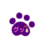 足あとスタンプ（個別スタンプ：40）