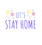 STAYHOME おうちにいよう（個別スタンプ：8）