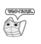 注意喚起するマクス君（個別スタンプ：4）