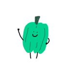 おじょーちゃんの絵 お野菜（個別スタンプ：5）