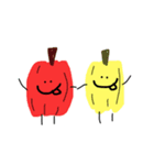 おじょーちゃんの絵 お野菜（個別スタンプ：7）