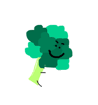 おじょーちゃんの絵 お野菜（個別スタンプ：11）