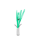 おじょーちゃんの絵 お野菜（個別スタンプ：15）
