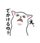 感染症対策させるねこ（個別スタンプ：1）