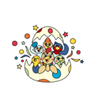にじのとりフレンズ（個別スタンプ：16）