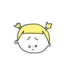 あたまが黄色なんよ。野菜付き（個別スタンプ：22）