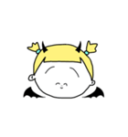 あたまが黄色なんよ。野菜付き（個別スタンプ：24）