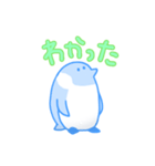 むくちなぺんぎん（個別スタンプ：1）
