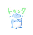 むくちなぺんぎん（個別スタンプ：32）
