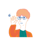 Pleasant People/愉快な人々（個別スタンプ：3）