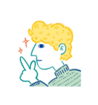 Pleasant People/愉快な人々（個別スタンプ：8）