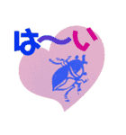 ミツヨちゃんの消しゴムはんこ（個別スタンプ：27）