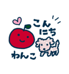 りんごさんのスタンプ（個別スタンプ：2）
