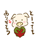 ぶ〜さんとわたし（個別スタンプ：5）