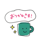 ゆるにこすたんぷ（個別スタンプ：3）