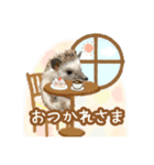 ハリネズミのウニたろう（個別スタンプ：3）