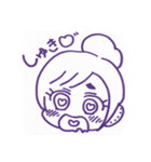 雑に描いたむぎち と 金町（個別スタンプ：2）