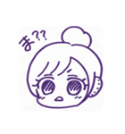 雑に描いたむぎち と 金町（個別スタンプ：3）
