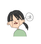 ニヤニヤなぎさスタンプ（個別スタンプ：3）