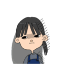 ニヤニヤなぎさスタンプ（個別スタンプ：4）