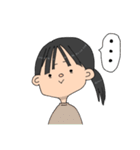 ニヤニヤなぎさスタンプ（個別スタンプ：9）