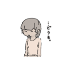 シンプルトークスタンプ（個別スタンプ：1）