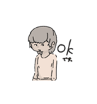 シンプルトークスタンプ（個別スタンプ：5）