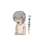 シンプルトークスタンプ（個別スタンプ：8）