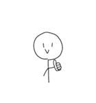じだらくじゃなくても使える棒人間すたんぷ（個別スタンプ：12）