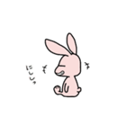 目つきの悪いうさぎさん（個別スタンプ：34）