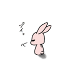 目つきの悪いうさぎさん（個別スタンプ：38）