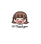 シンプルで使いやすいスタンプ達☁️（個別スタンプ：1）