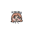 シンプルで使いやすいスタンプ達☁️（個別スタンプ：3）