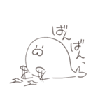 ゆるっとふにふにアザラシ（個別スタンプ：34）