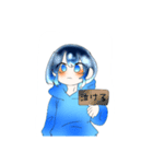 推しを愛すヲタクちゃん（個別スタンプ：3）