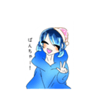 推しを愛すヲタクちゃん（個別スタンプ：11）